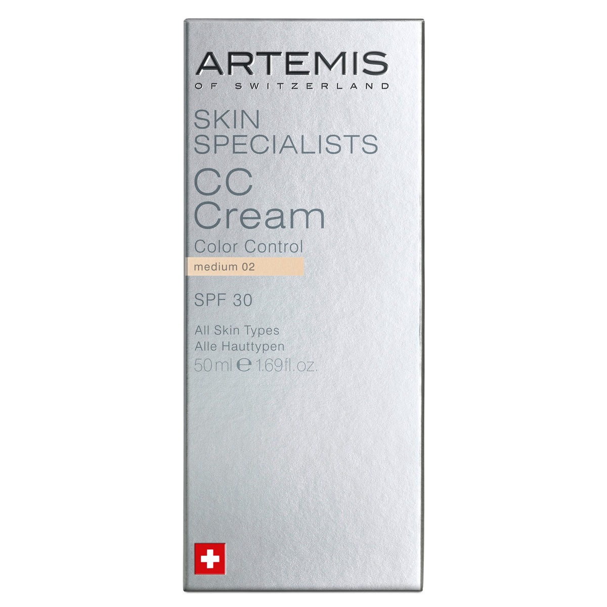ARTEMIS of Switzerland - SKIN SPECIALISTS CC Cream Medium