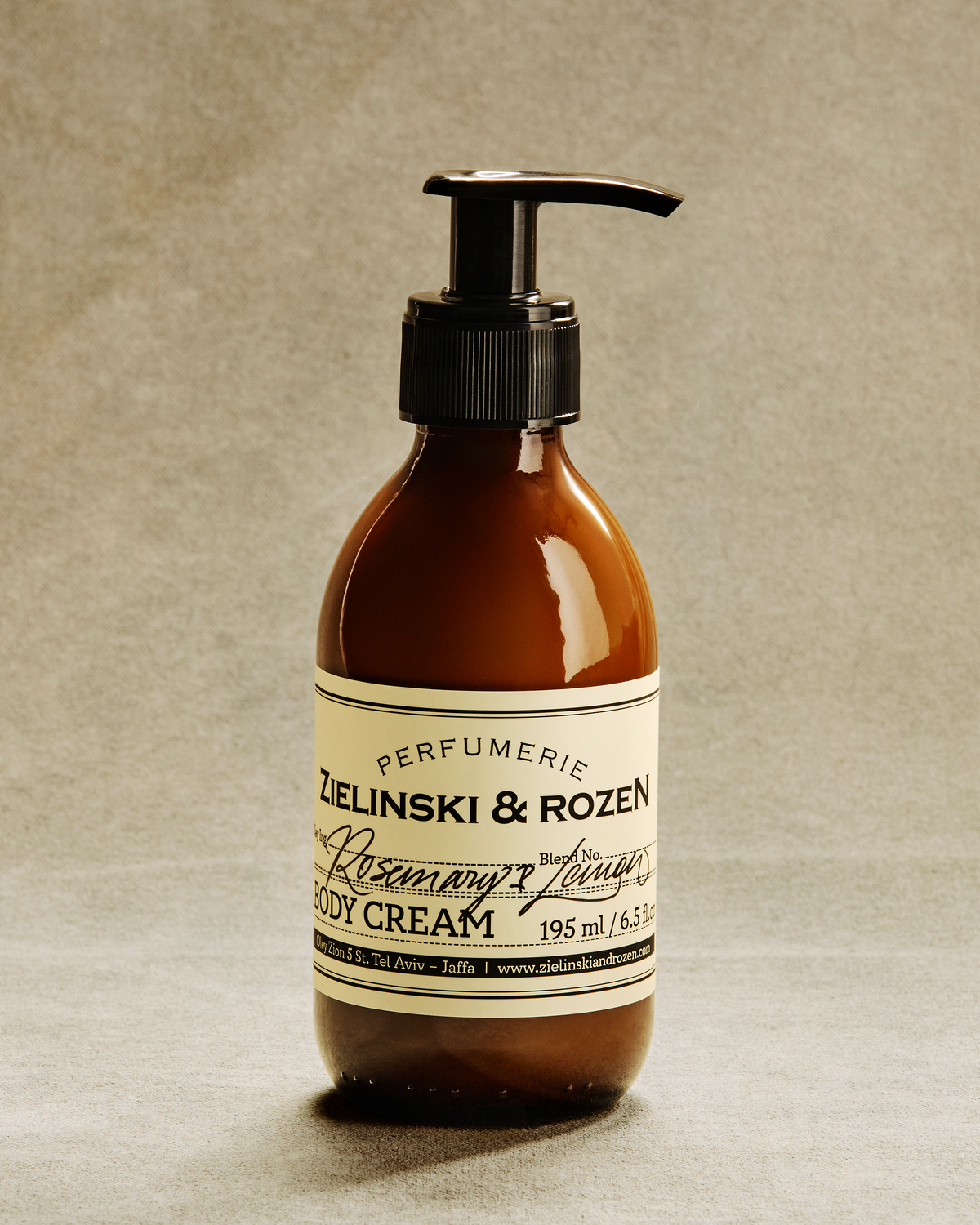 Zielinski & Rozen - Body Cream - Rosemary & Lemon