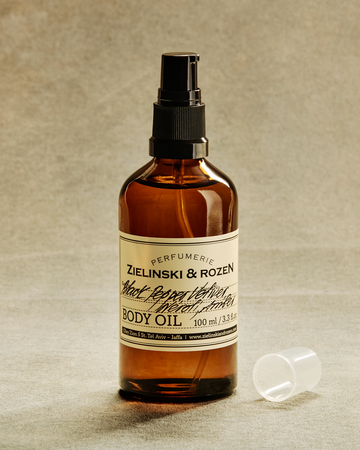 Zielinski & Rozen - Körperöl - Black Pepper, Vetiver, Neroli, Amber