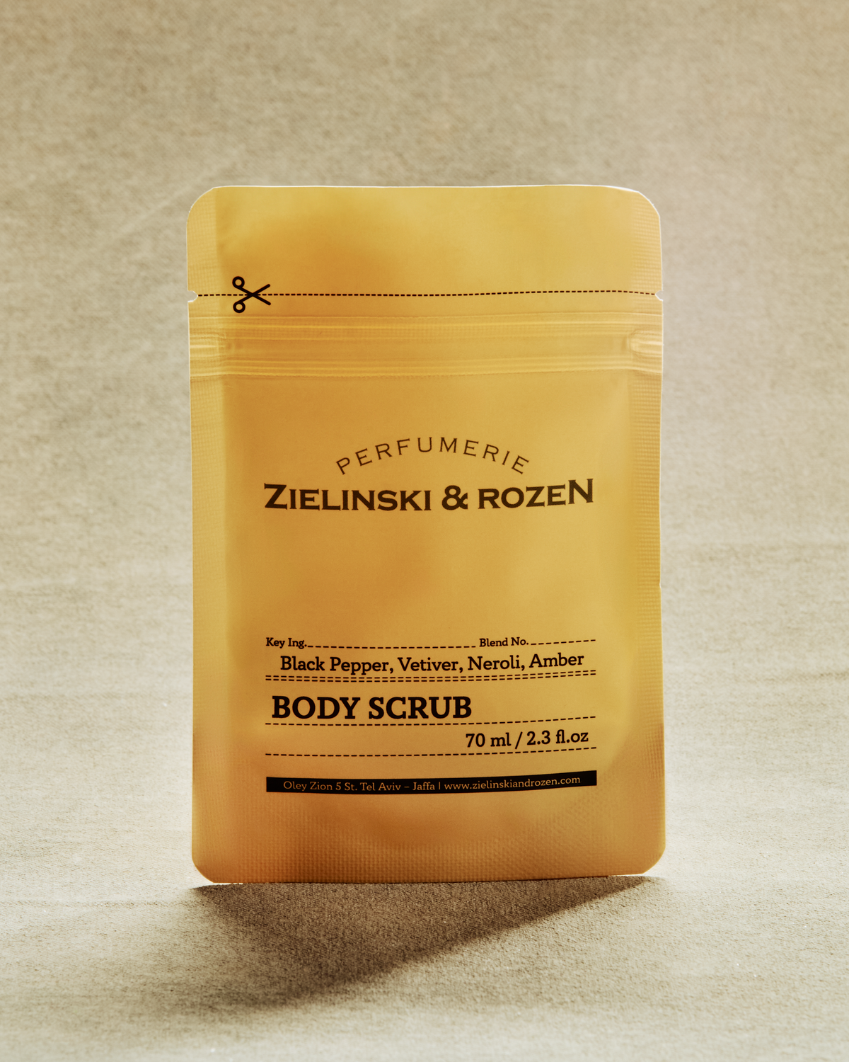 Zielinski & Rozen - Peeling - Bath Salt Black Pepper, Vetiver, Neroli, Amber