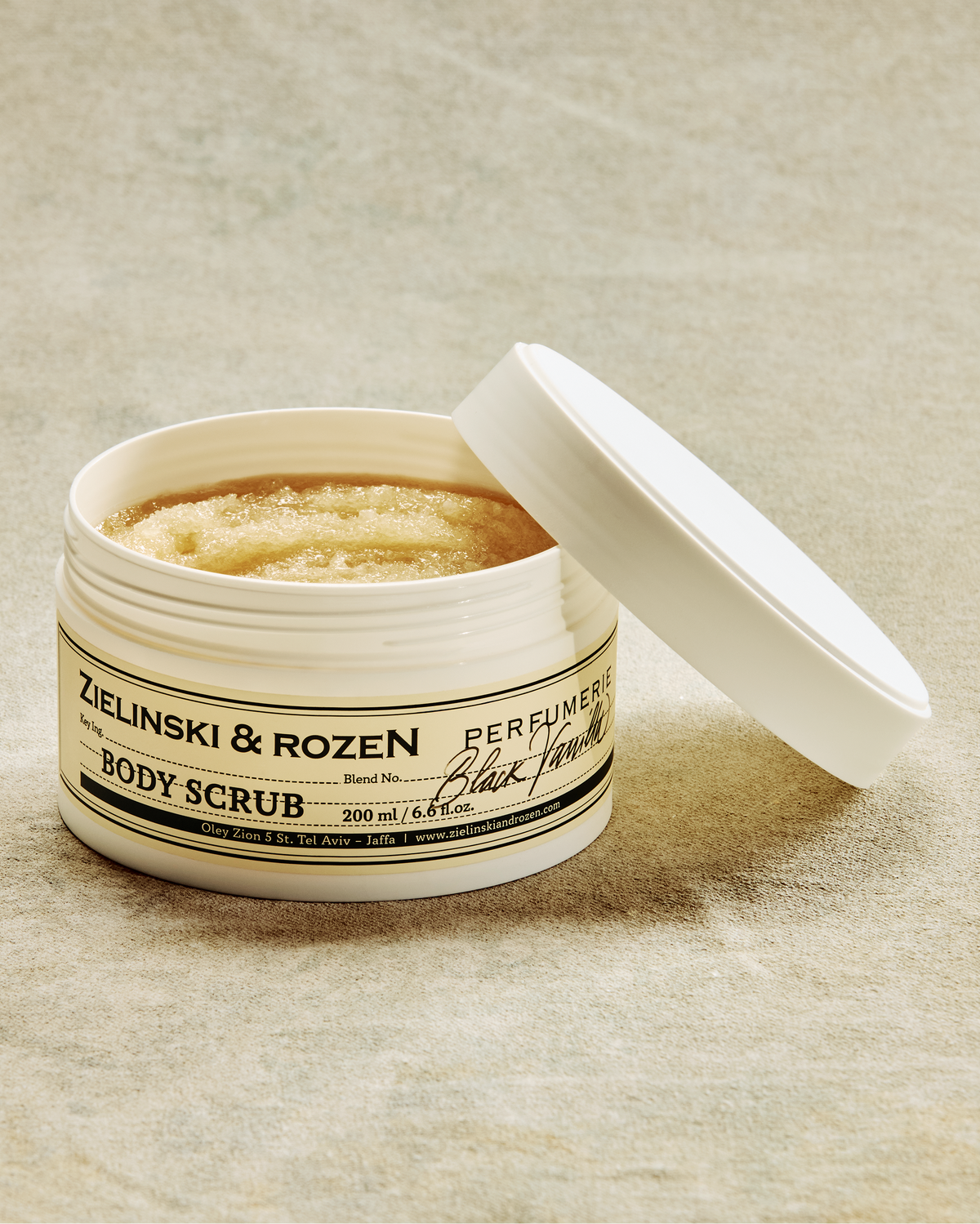 Zielinski & Rozen - Körperpeeling - Black Vanilla - 200 ml