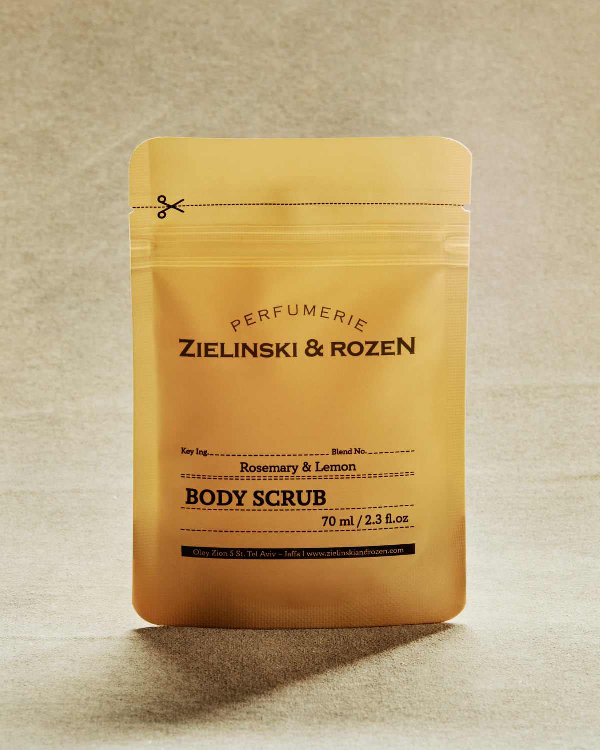 Zielinski & Rozen - Körperpeeling - Rosemary & Lemon - 70 ml