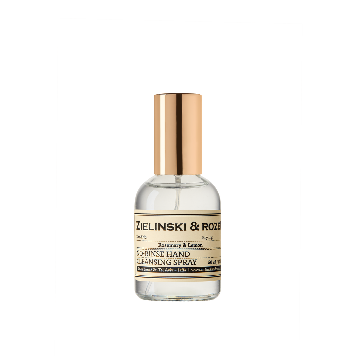 Zielinski & Rozen - Handreinigungsspray - Rosemary & Lemon - 50 ml