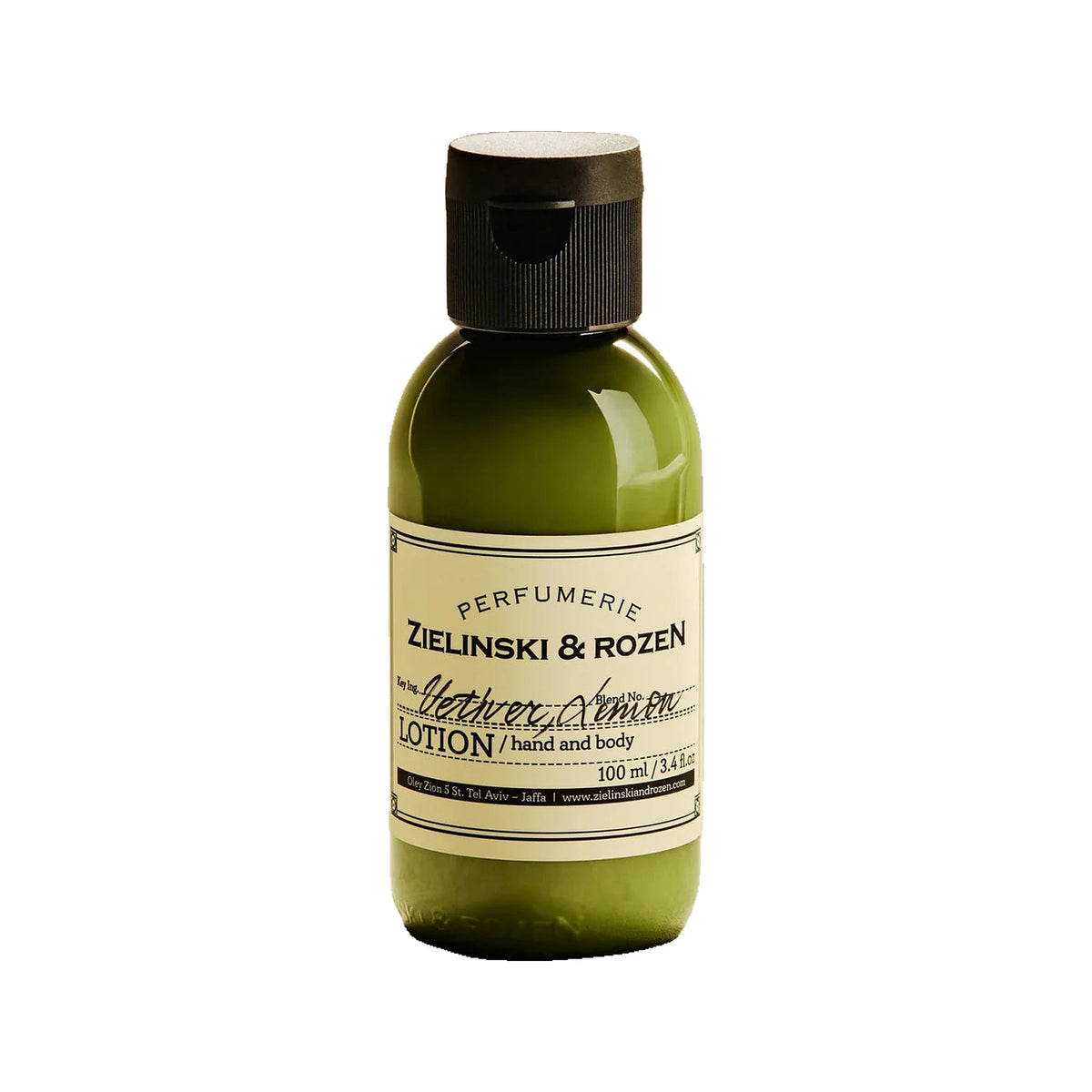 Zielinski & Rozen - Hand- und Bodylotion - Vetiver, Lemon - 100 ml