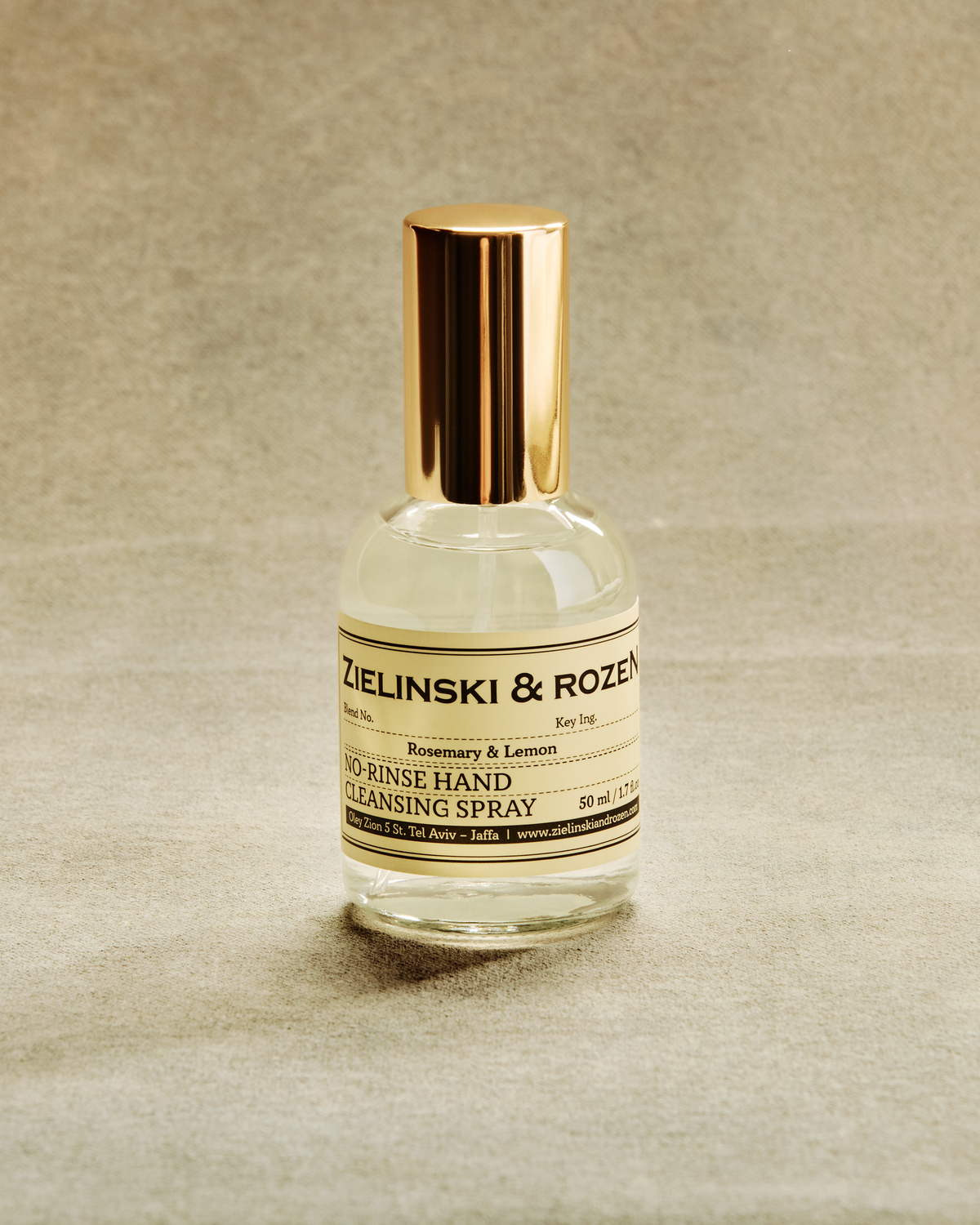 Zielinski & Rozen - Handreinigungsspray - Rosemary & Lemon - 50 ml