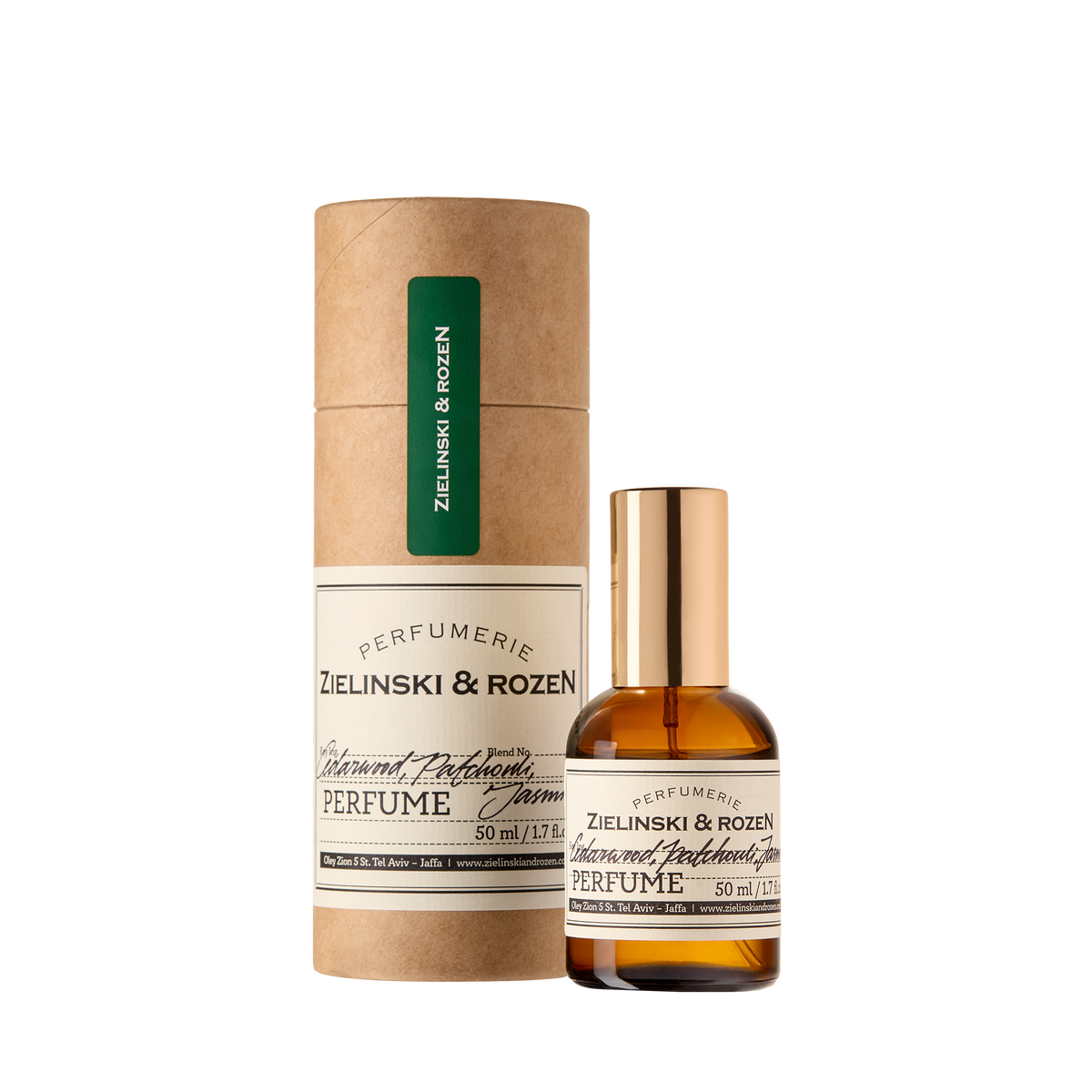 Zielinski & Rozen - Perfume - Cedarwood, Patchouli, Jasmine