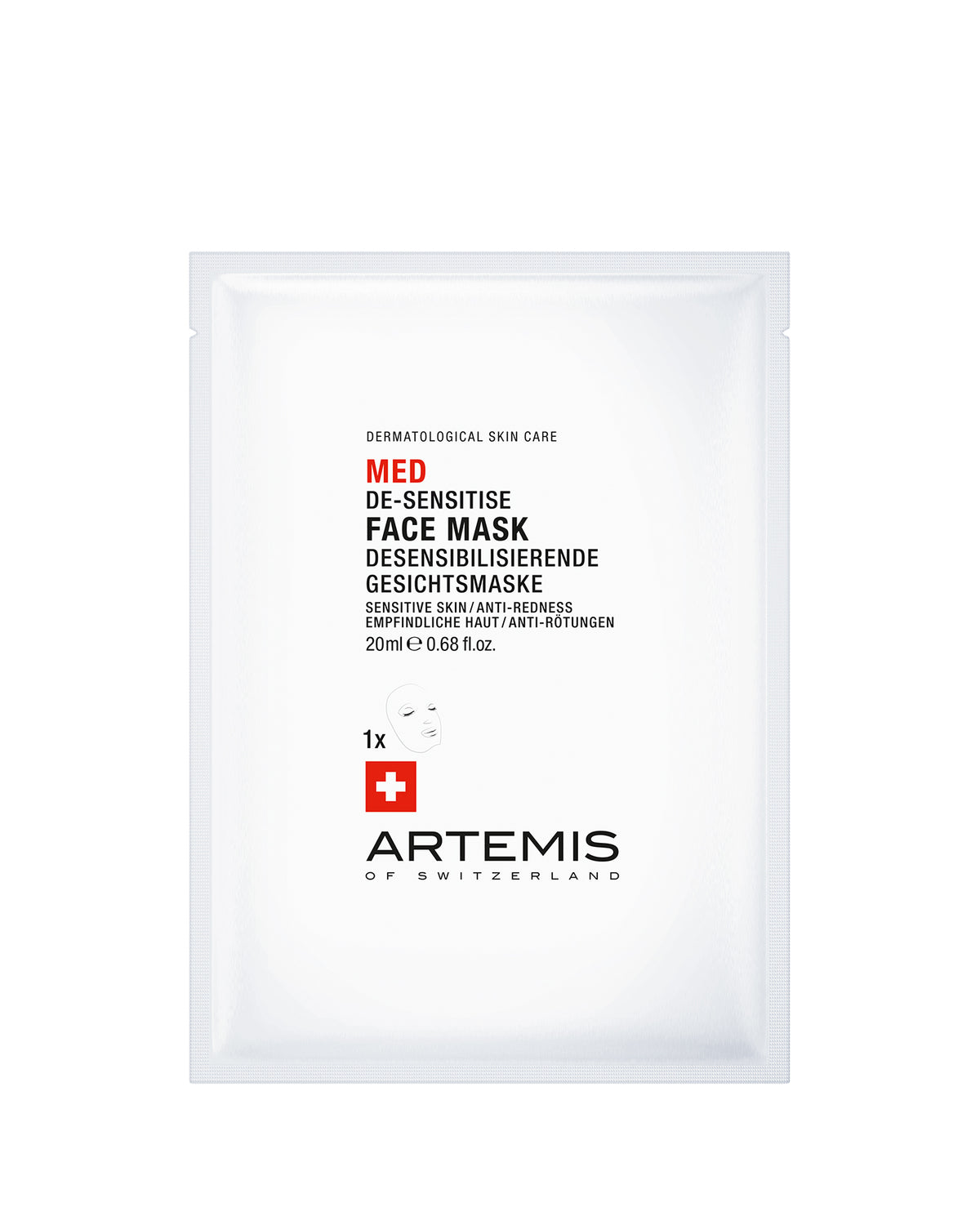 ARTEMIS of Switzerland - MED De-Sensitize Face Mask
