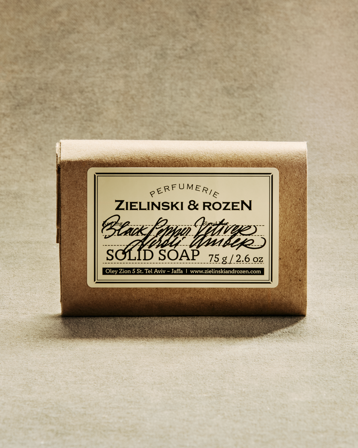 Zielinski & Rozen - Soap - Black Pepper, Vetiver, Neroli, Amber