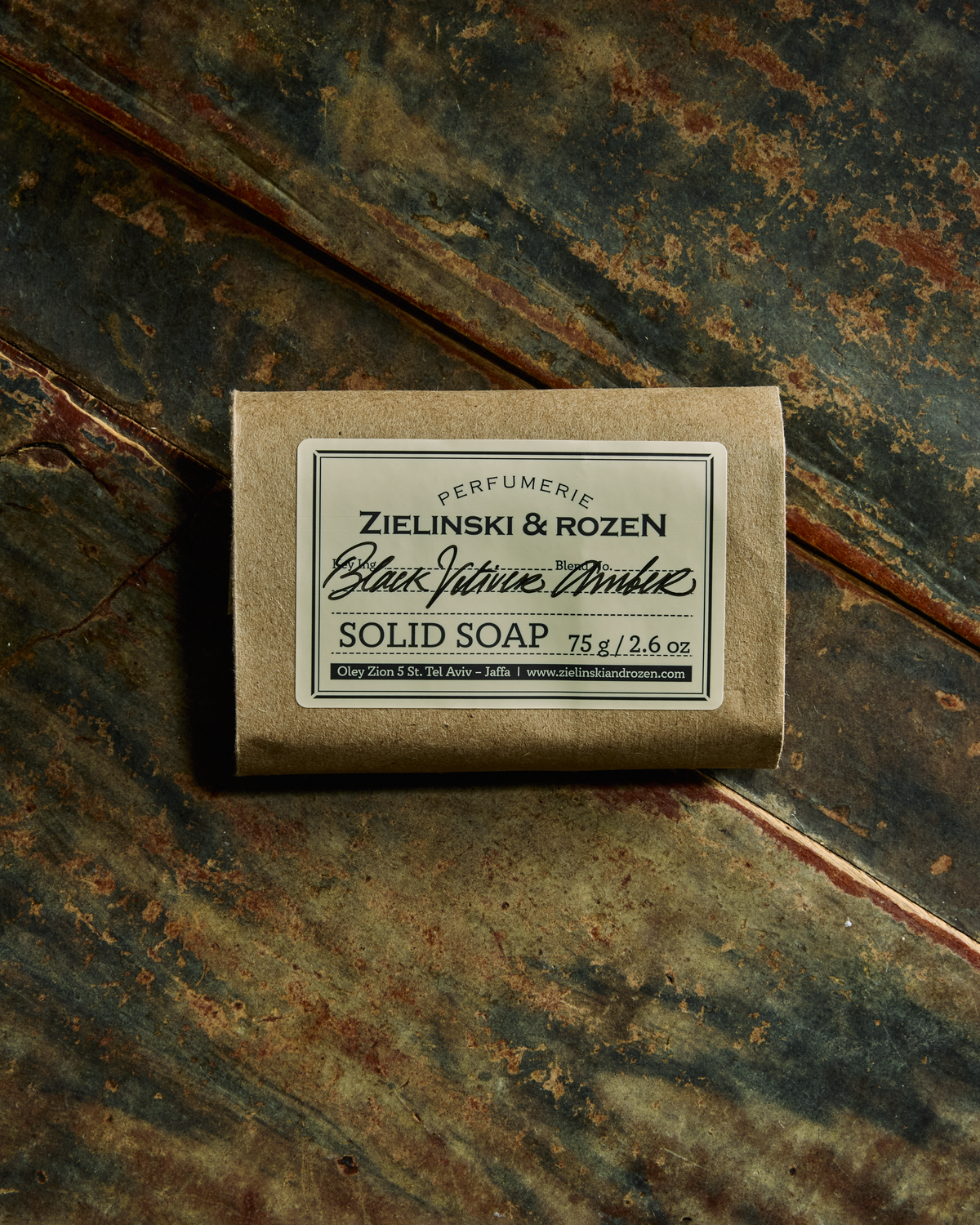 Zielinski & Rozen - Seife - Black Vetiver, Amber, 75 g