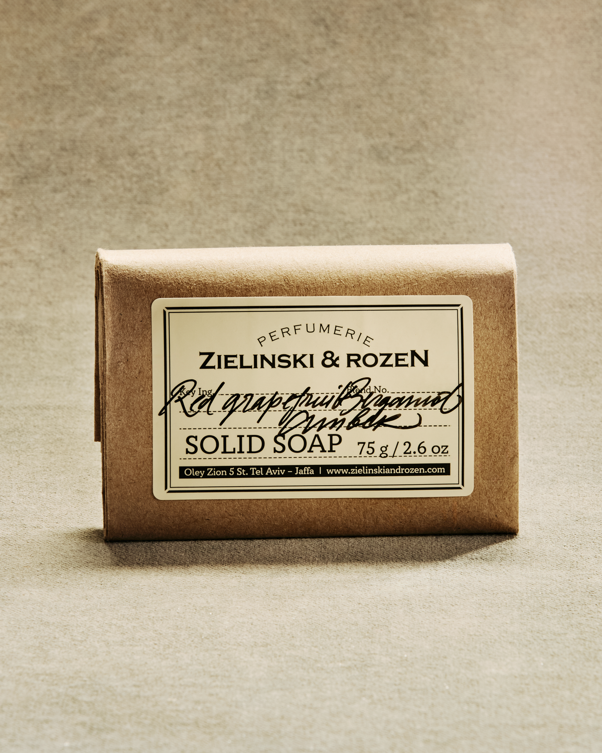 Zielinski & Rozen - Seife - Red grapefruit, Bergamot, Amber, 75 g