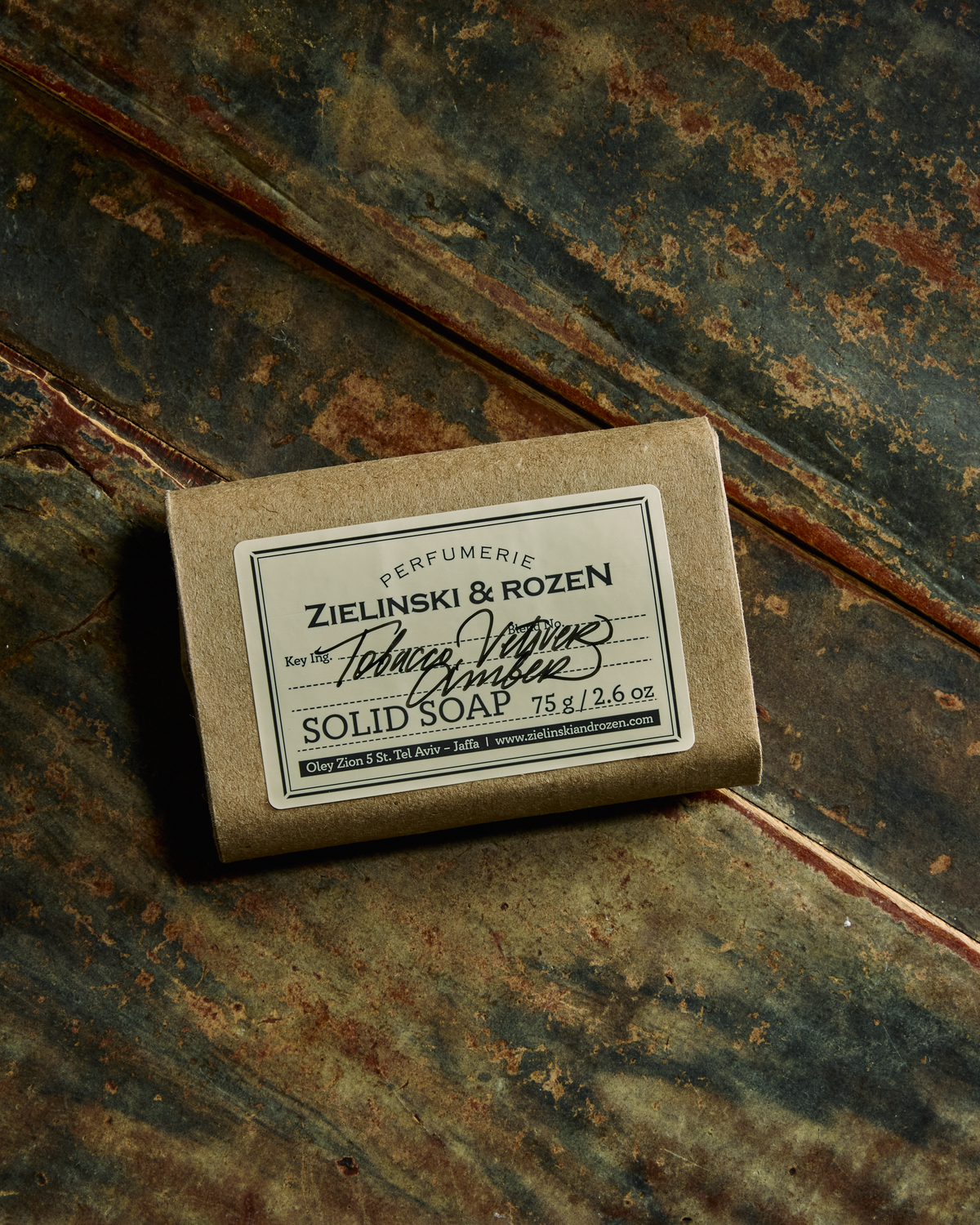 Zielinski & Rozen - Seife - Tobacco, Vetiver, Amber, 75 g