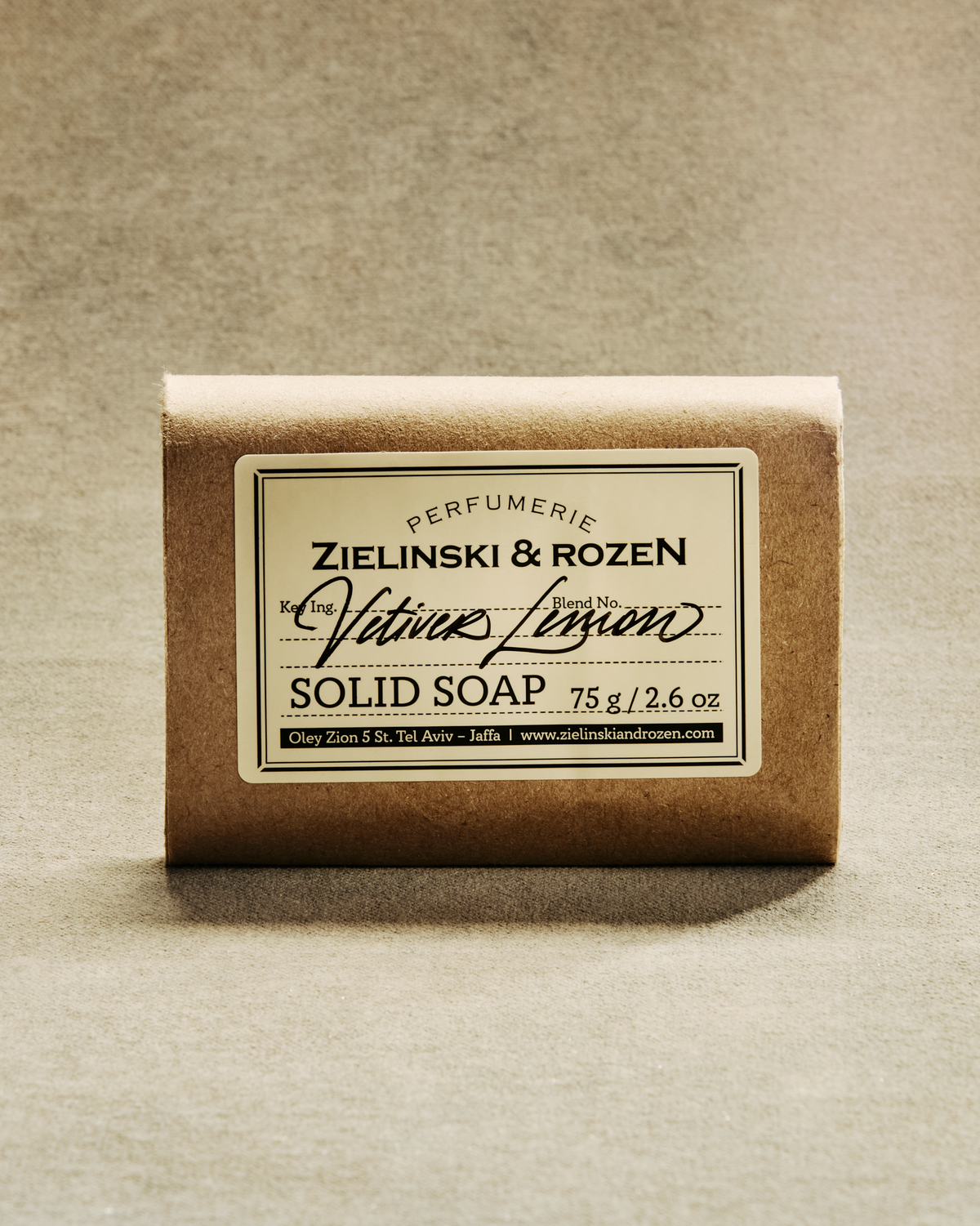 Zielinski & Rozen - Soap - Vetiver, Lemon