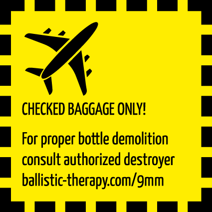 BALLISTIC THERAPY "9mm" Eau de Parfum - available only in store (only three left)