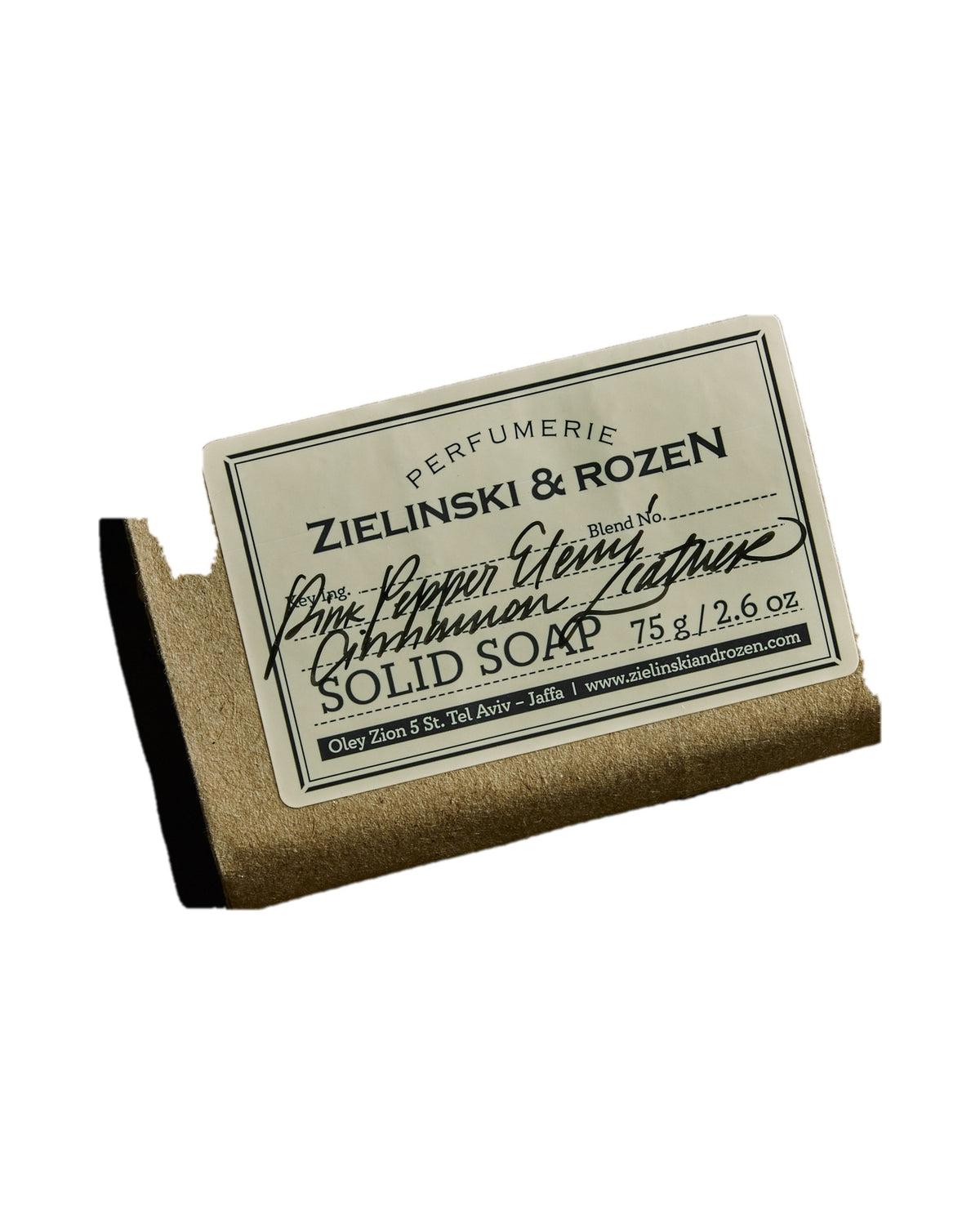 Zielinski & Rozen - Seife - Pink Pepper, Elemi, Cinnamon, Leather, 75 g