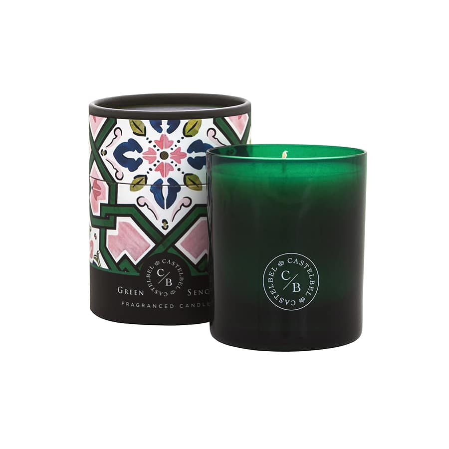 Castelbel -  Tile Collection Green Sencha Candle 210g