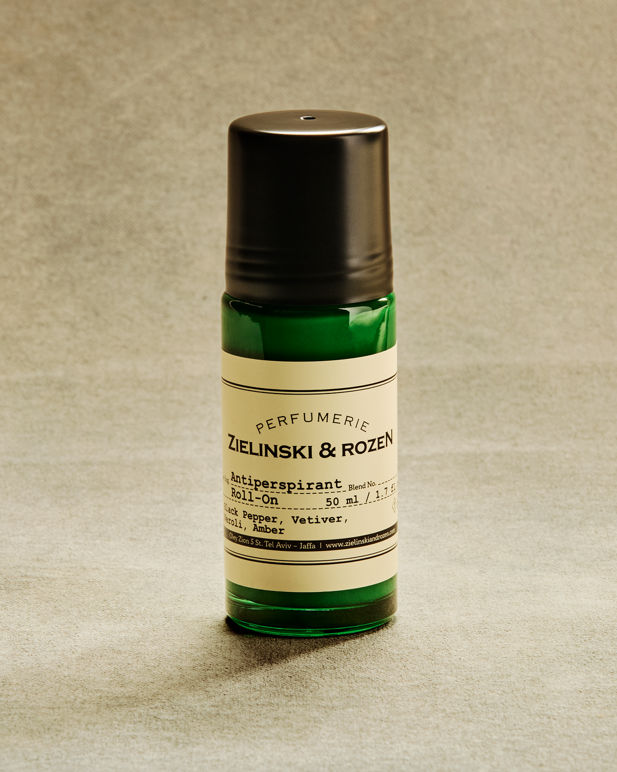 Zielinski & Rozen - Antiperspirant Deo Roller - Black Pepper, Vetiver, Neroli, Amber