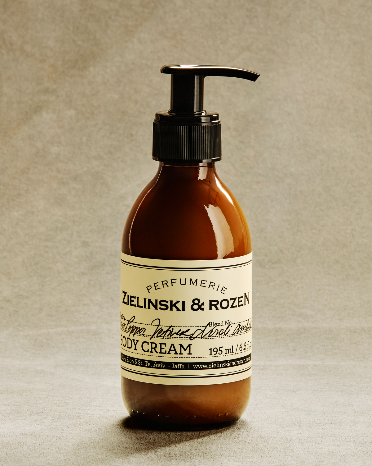 Zielinski & Rozen - Körpercreme - Black Pepper, Vetiver, Neroli, Amber