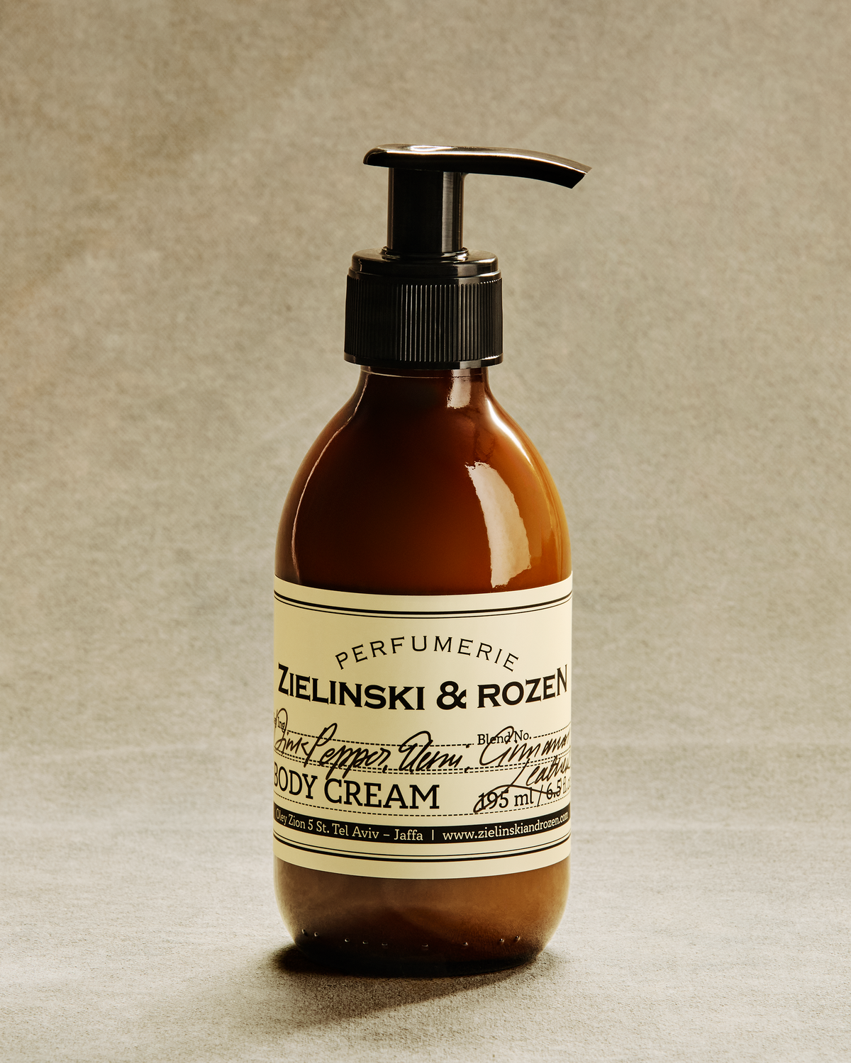 Zielinski & Rozen - Körpercreme - Pink Pepper, Elemi, Cinnamon, Leather