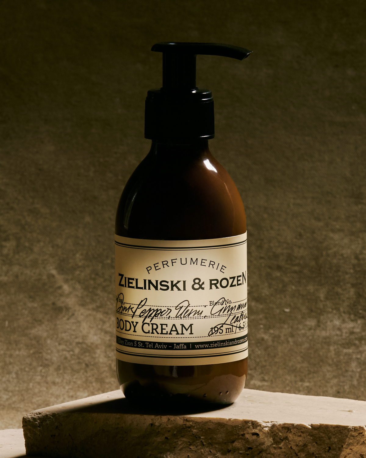 Zielinski & Rozen - Körpercreme - Pink Pepper, Elemi, Cinnamon, Leather