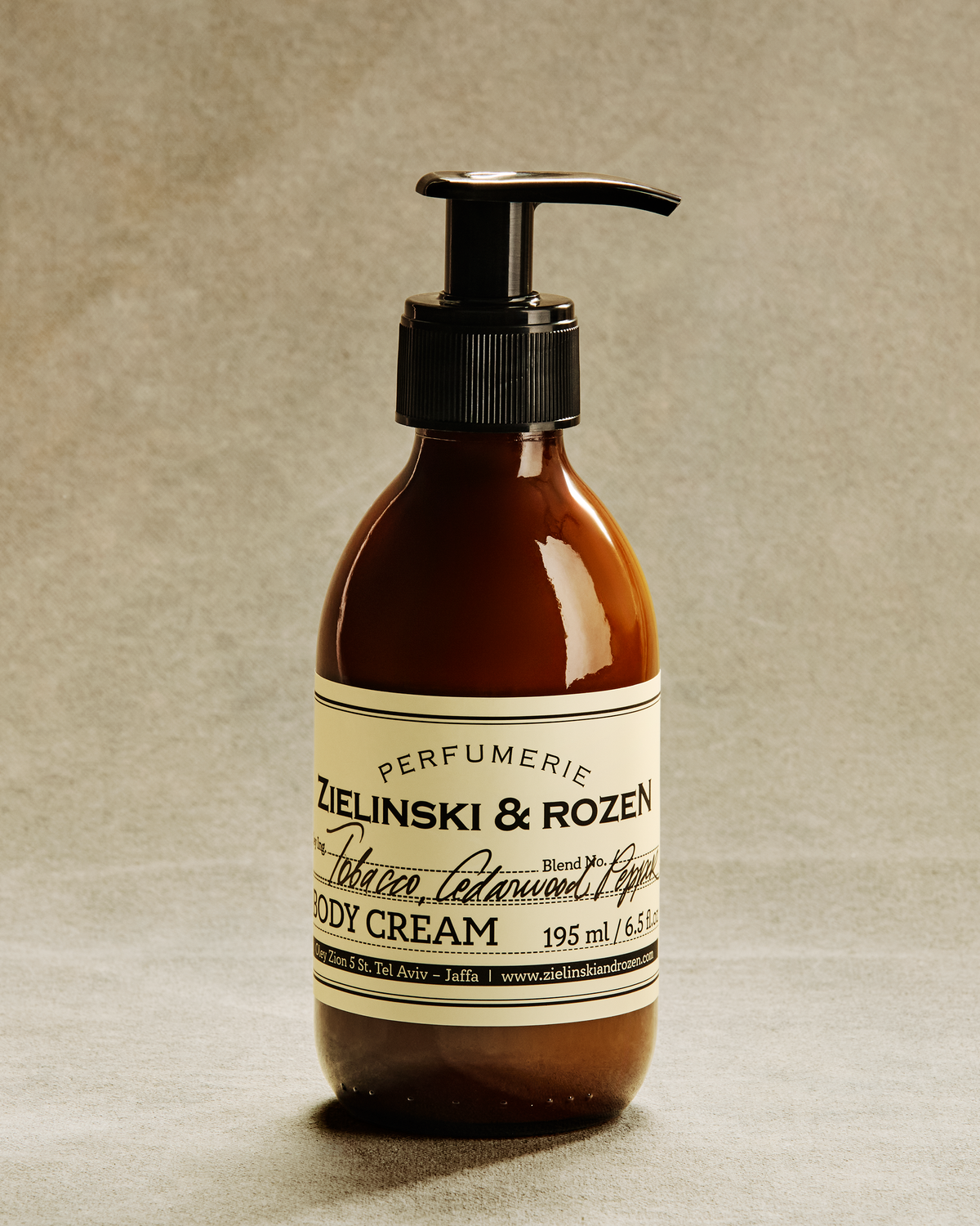 Zielinski & Rozen - Körpercreme - Tobacco, Cedarwood, Pepper