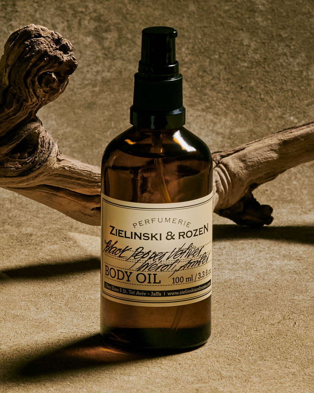 Zielinski & Rozen - Körperöl - Black Pepper, Vetiver, Neroli, Amber