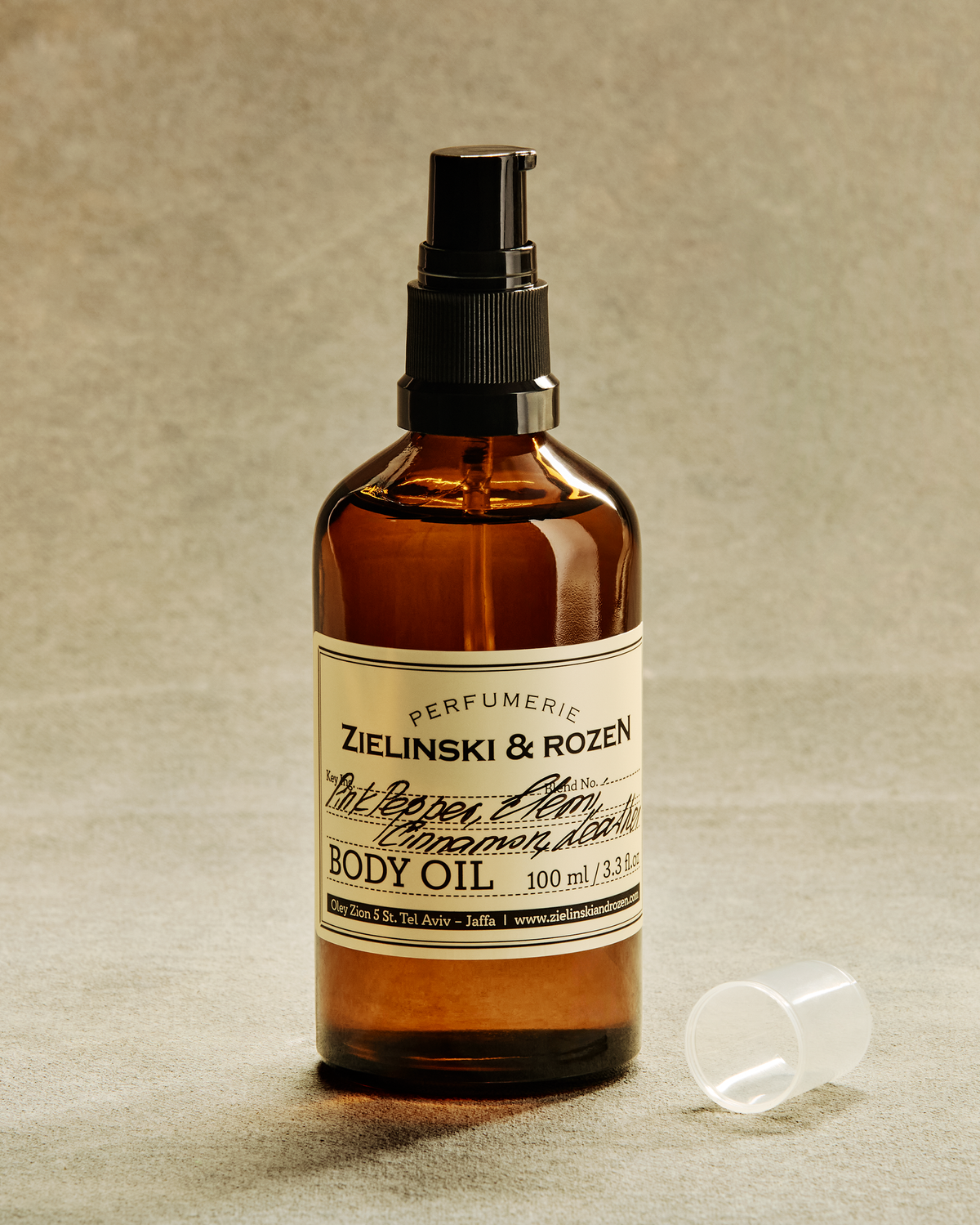 Zielinski & Rozen - Körperöl - Pink Pepper, Elemi, Cinnamon, Leather