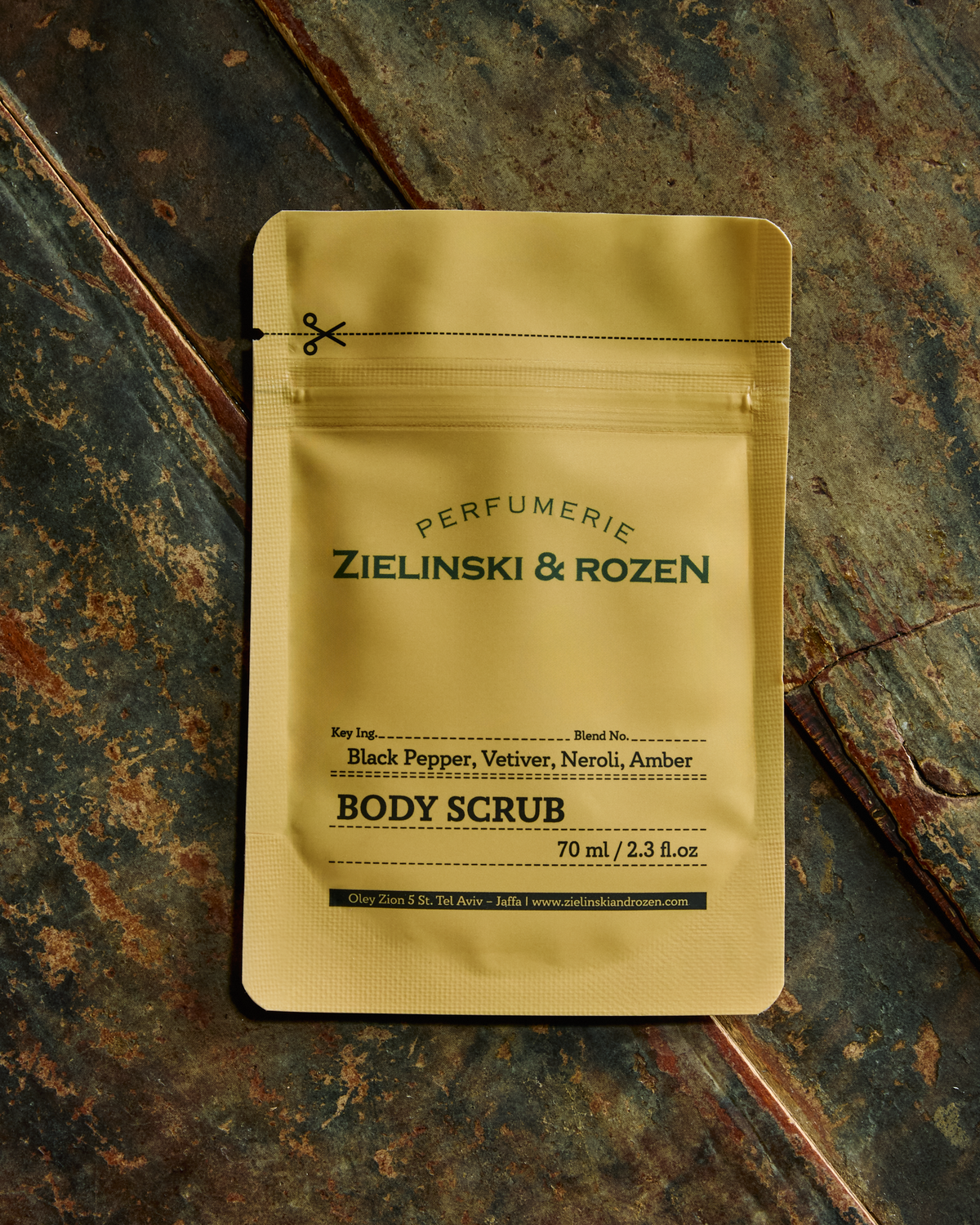 Zielinski & Rozen - Körperpeeling - Black Pepper, Vetiver, Neroli, Amber - 70 ml