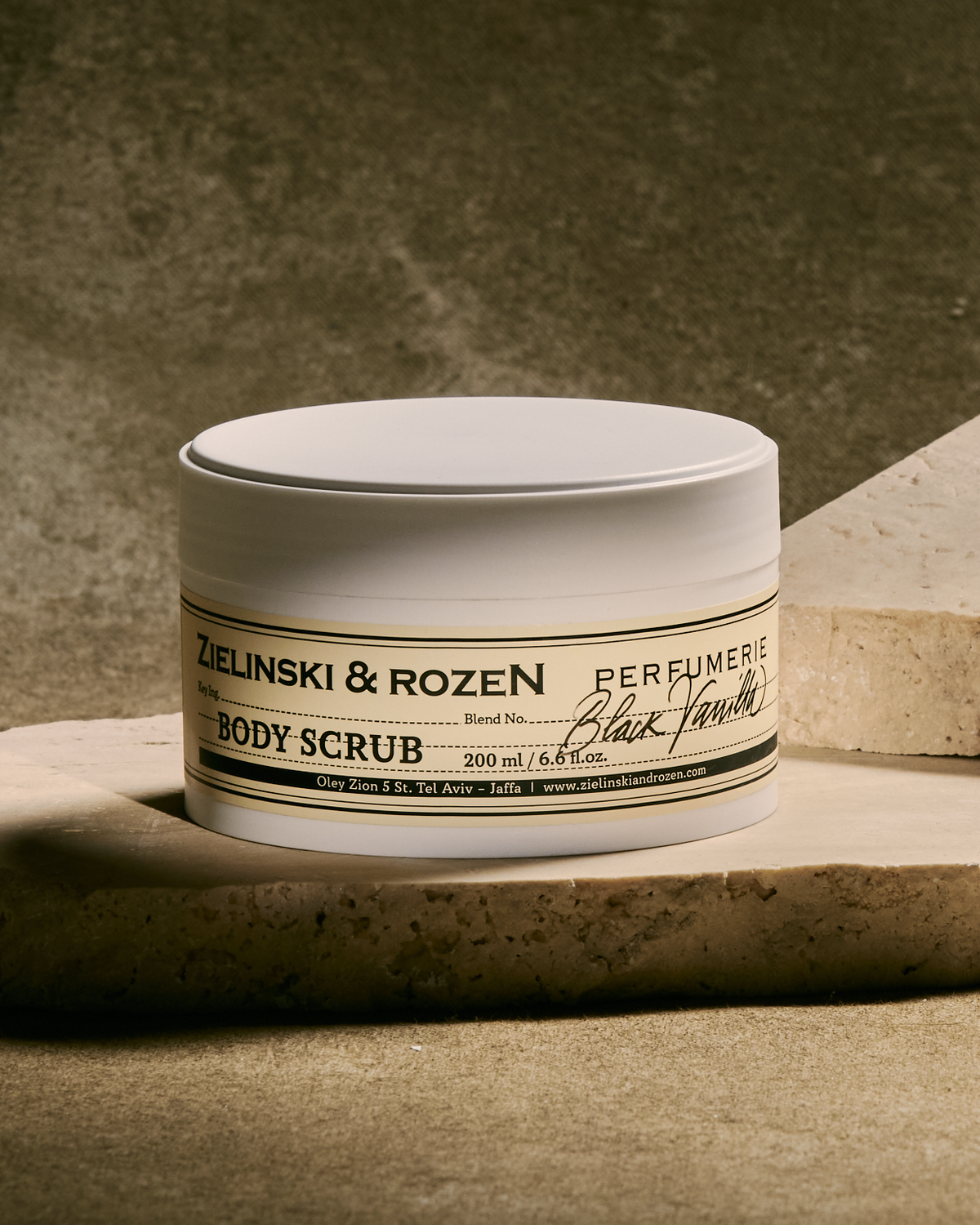 Zielinski & Rozen - Körperpeeling - Black Vanilla - 200 ml