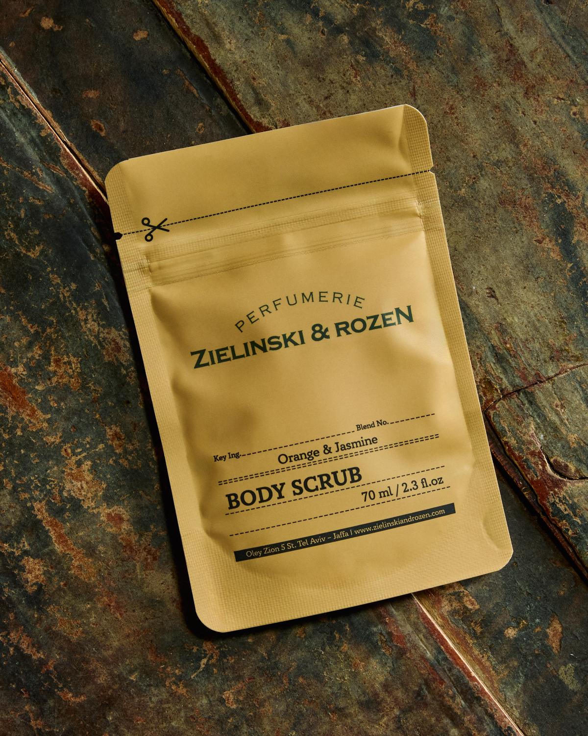 Zielinski & Rozen - Körperpeeling - Orange & Jasmine - 70 ml