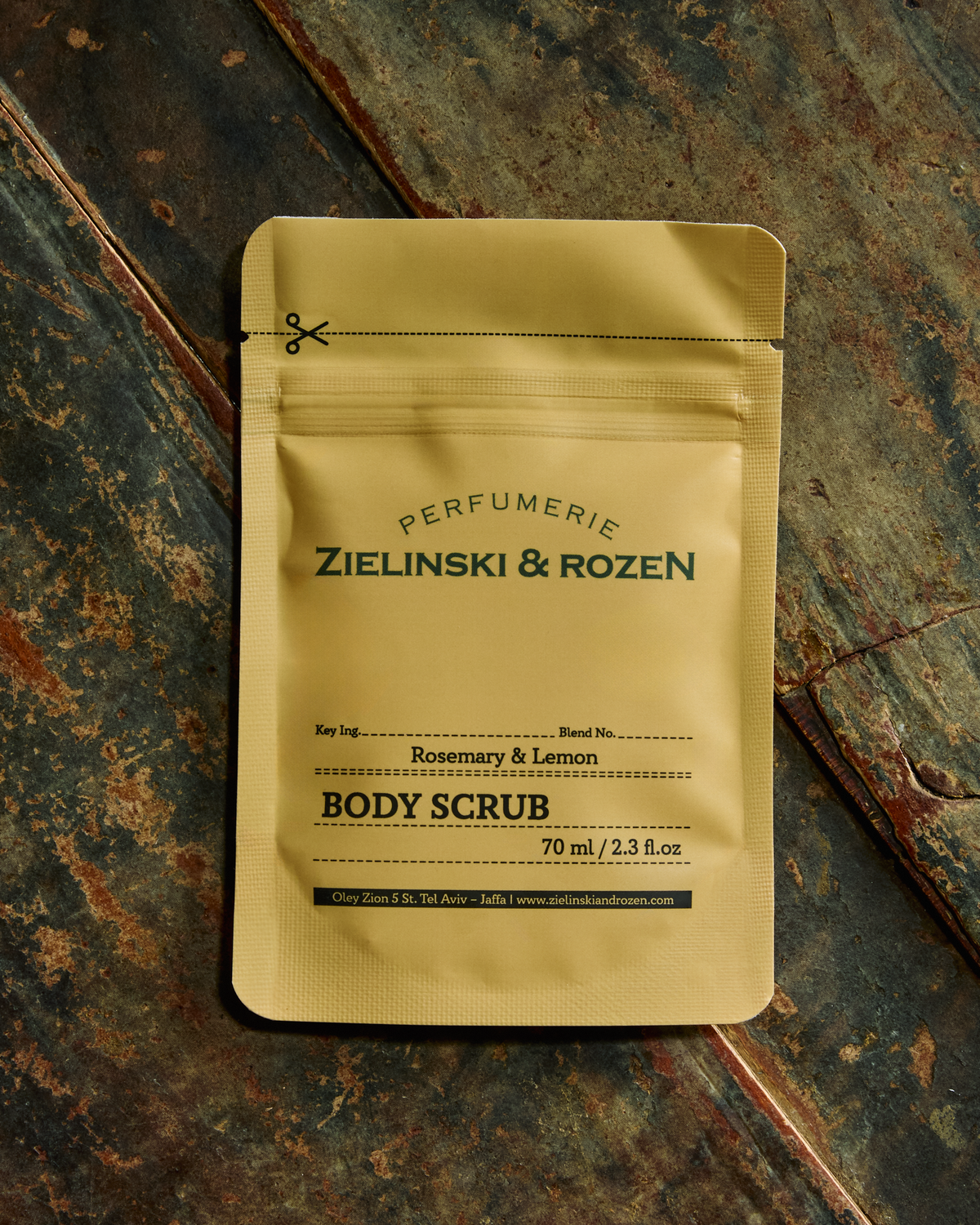 Zielinski & Rozen - Körperpeeling - Rosemary & Lemon - 70 ml