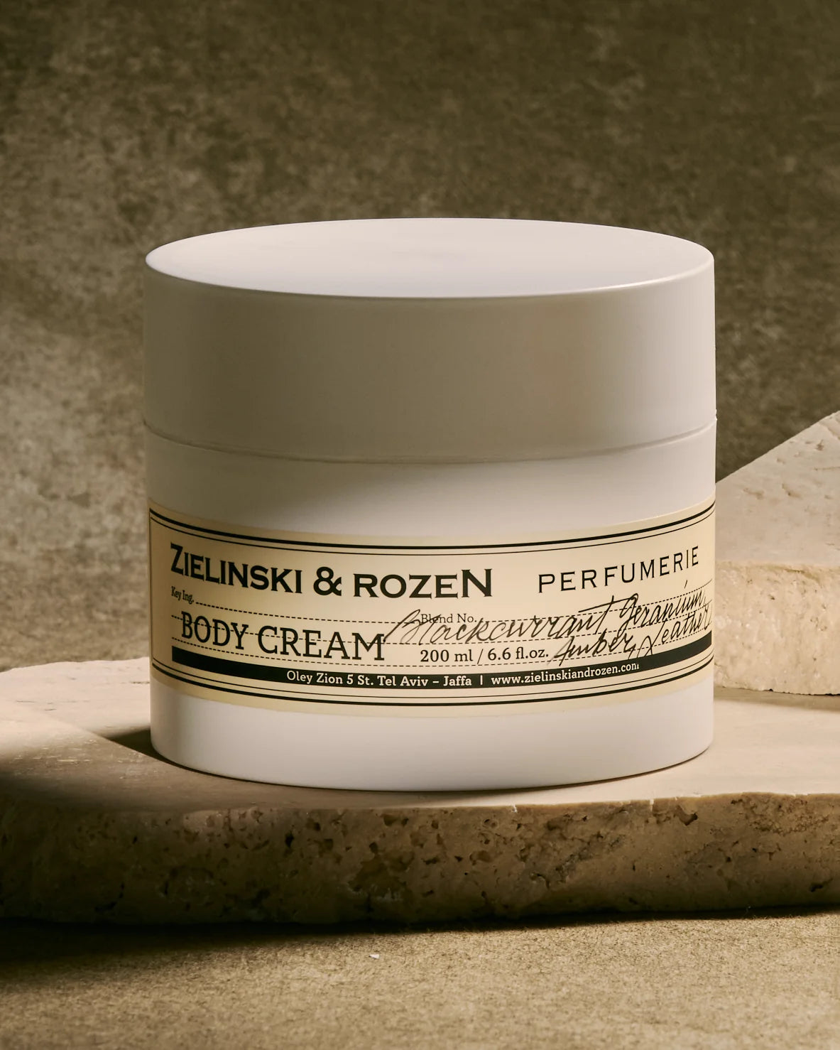 Zielinski & Rozen - Körpercreme - Blackcurrant, Geranium, Amber, Leather - 200 ml