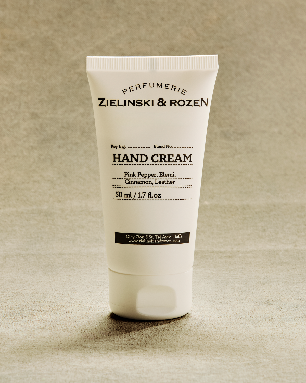 Zielinski & Rozen - Handcreme - Pink Pepper, Elemi, Cinnamon, Leather