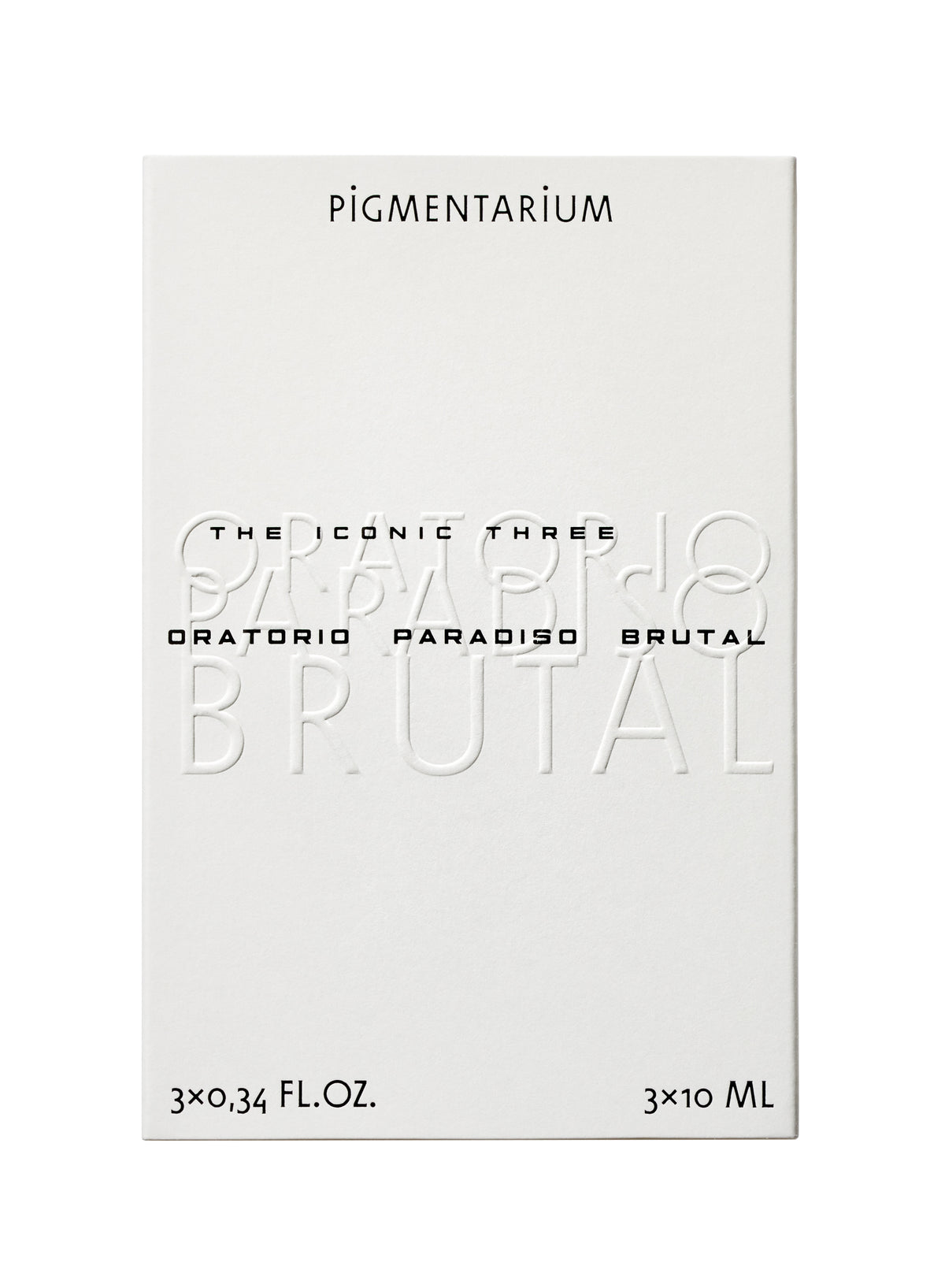 PIGMENTARIUM - THE ICONIC THREE - EAU DE PARFUM