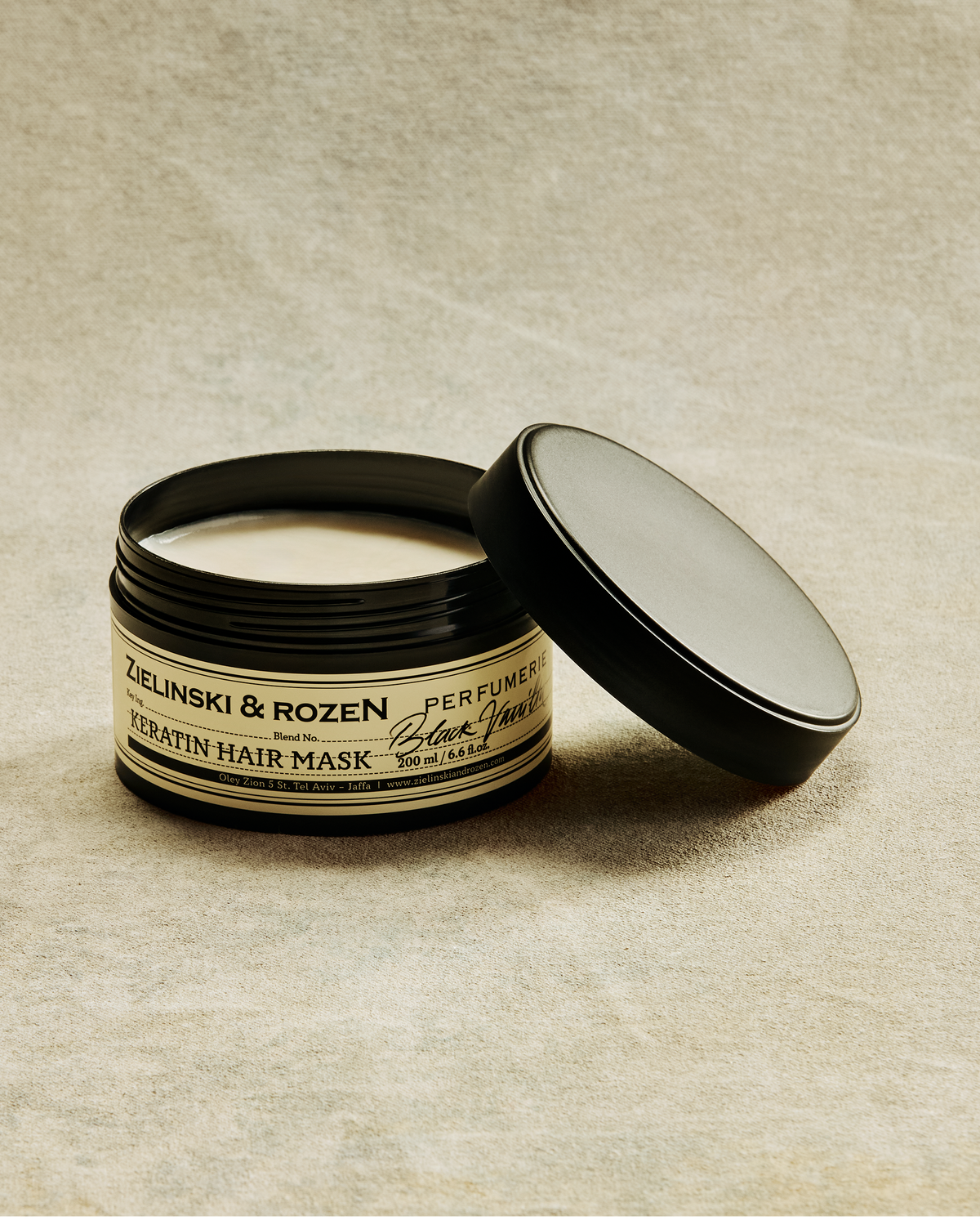 Zielinski & Rozen - Haarmaske Keratin - Black Vanilla