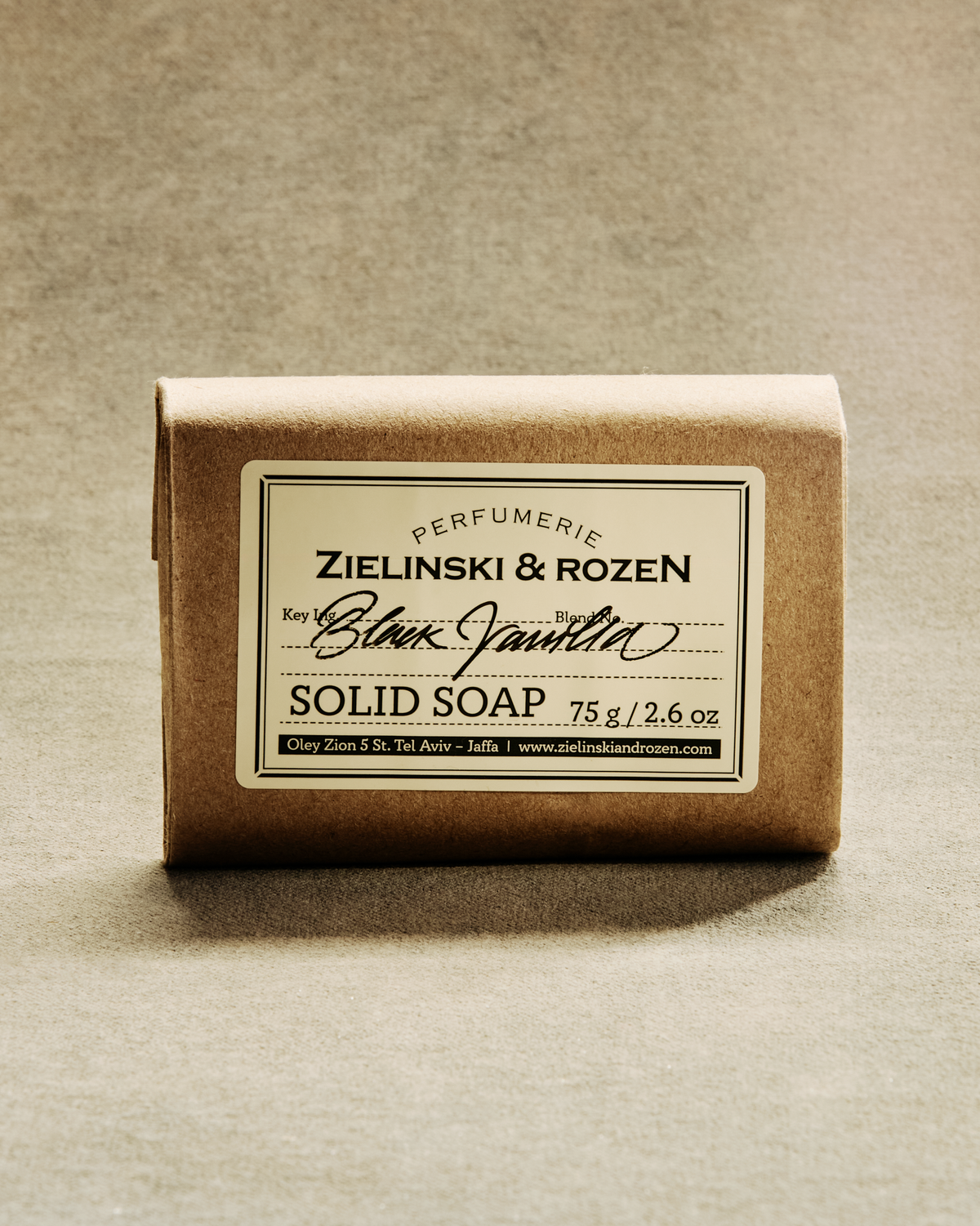 Zielinski & Rozen - Seife - Black Vanilla, 75 g