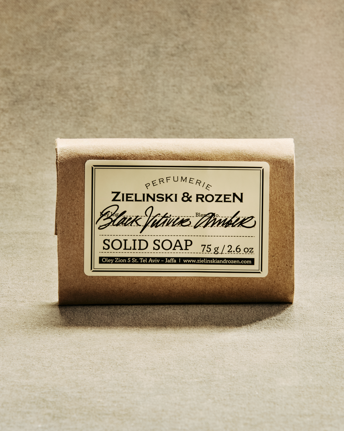 Zielinski & Rozen - Seife - Black Vetiver, Amber, 75 g
