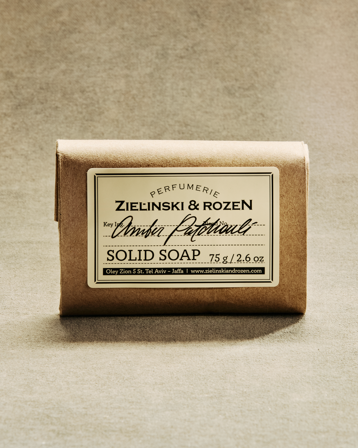 Zielinski & Rozen - Seife - Amber, Patchouli, 75 g
