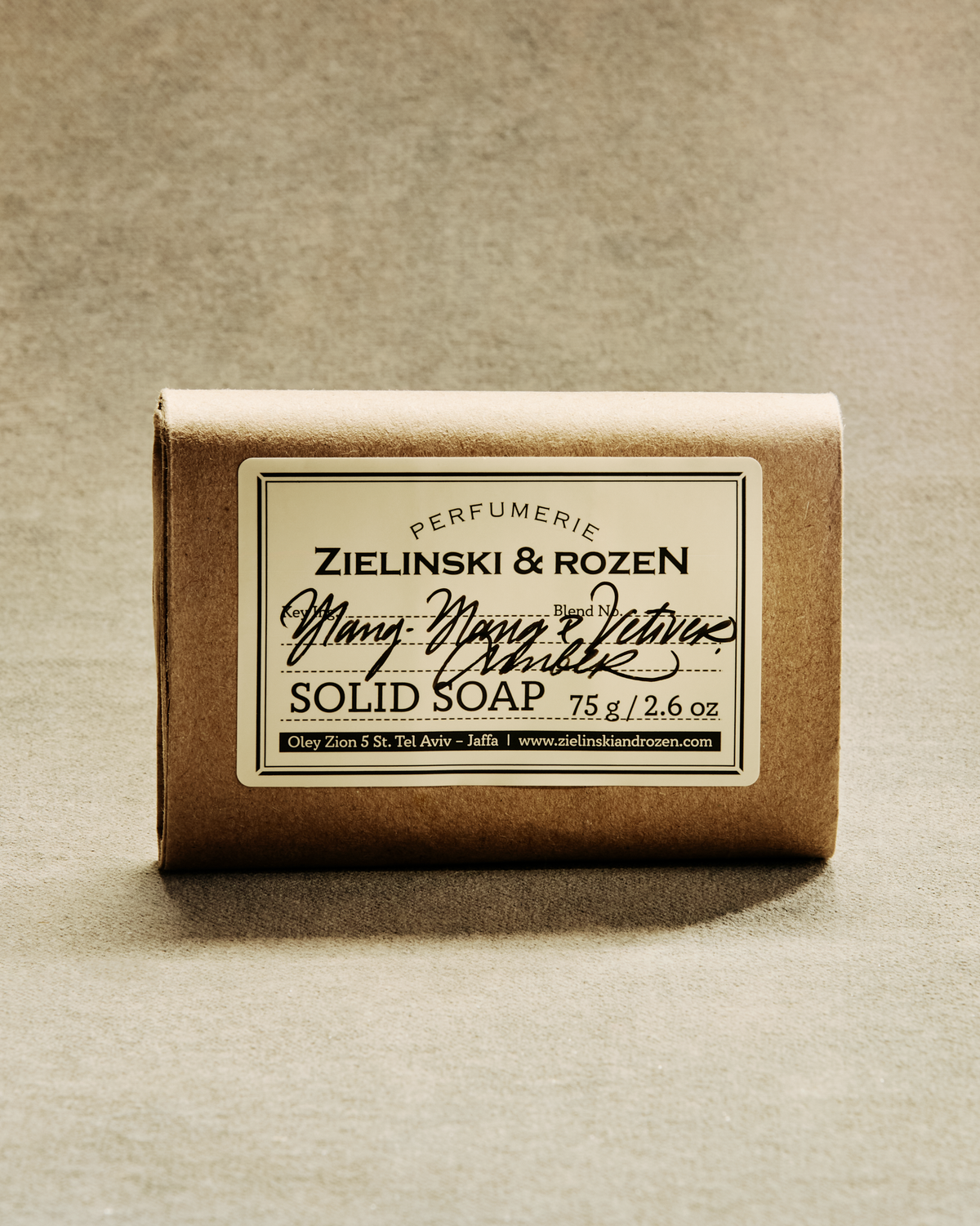 Zielinski & Rozen - Seife - Ylang-Ylang & Vetiver, Amber, 75 g