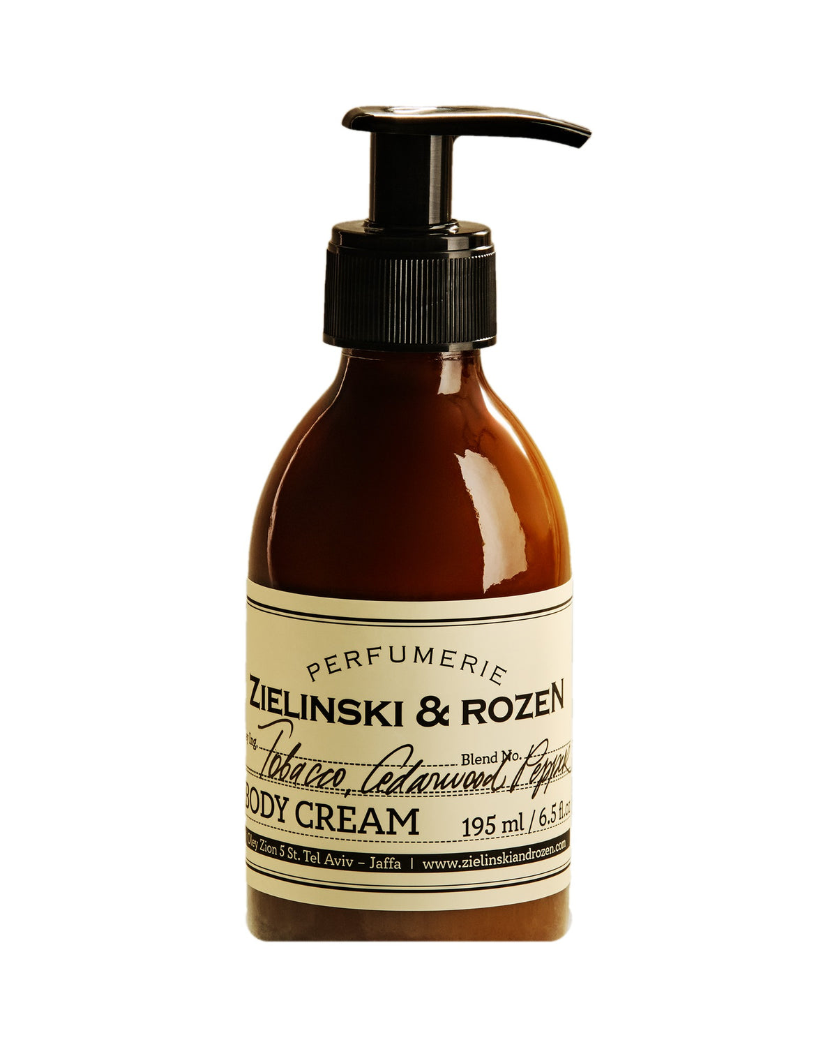 Zielinski & Rozen - Körpercreme - Tobacco, Cedarwood, Pepper