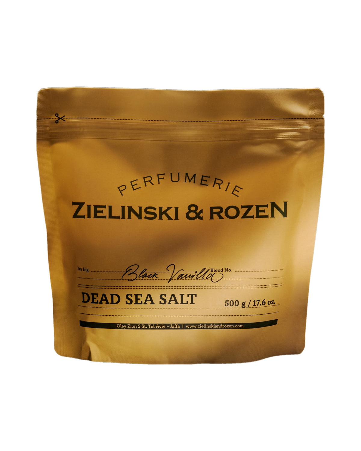 Zielinski & Rozen - Totes Meer Badesalz Black Vanilla