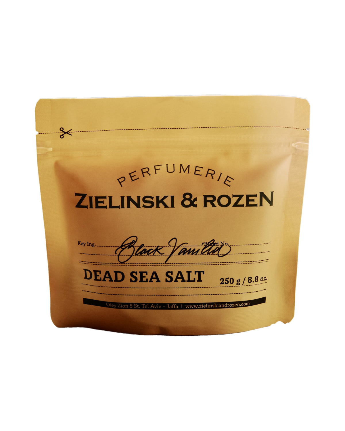 Zielinski & Rozen - Totes Meer Badesalz - Black Vanilla