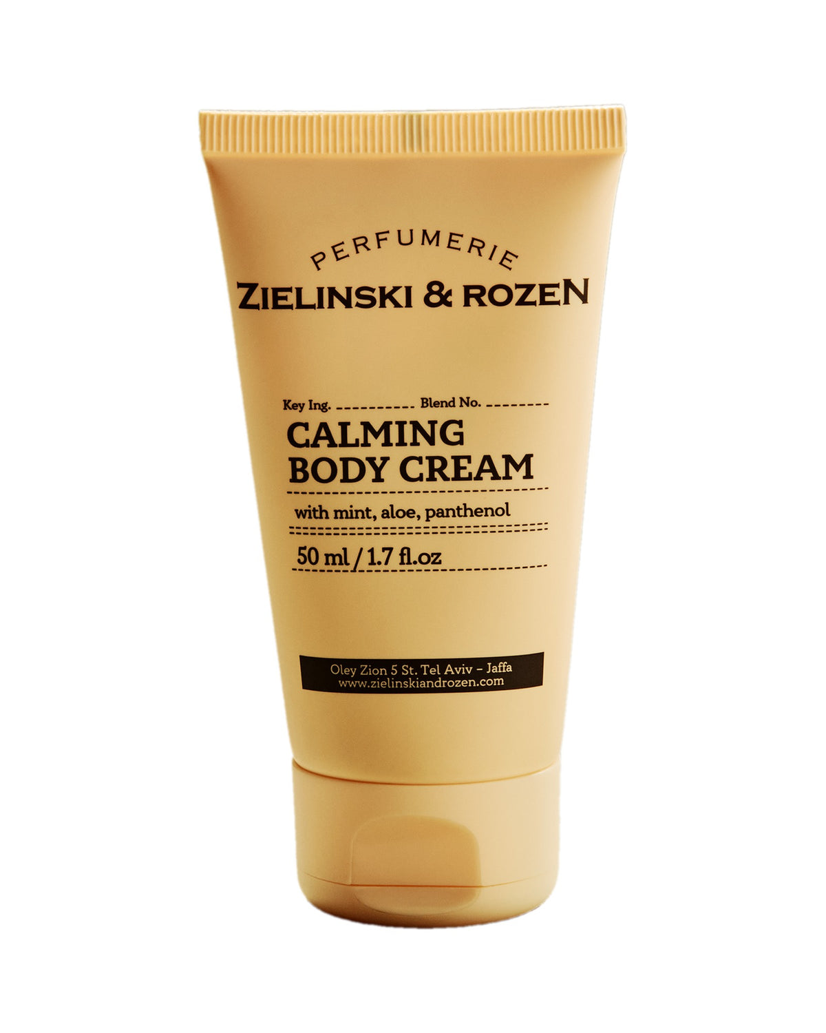 Zielinski & Rozen - Calming Body Cream - Mint, Aloe, Panthenol